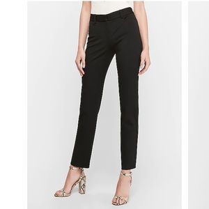 Express columnist mid-rise ankle pant